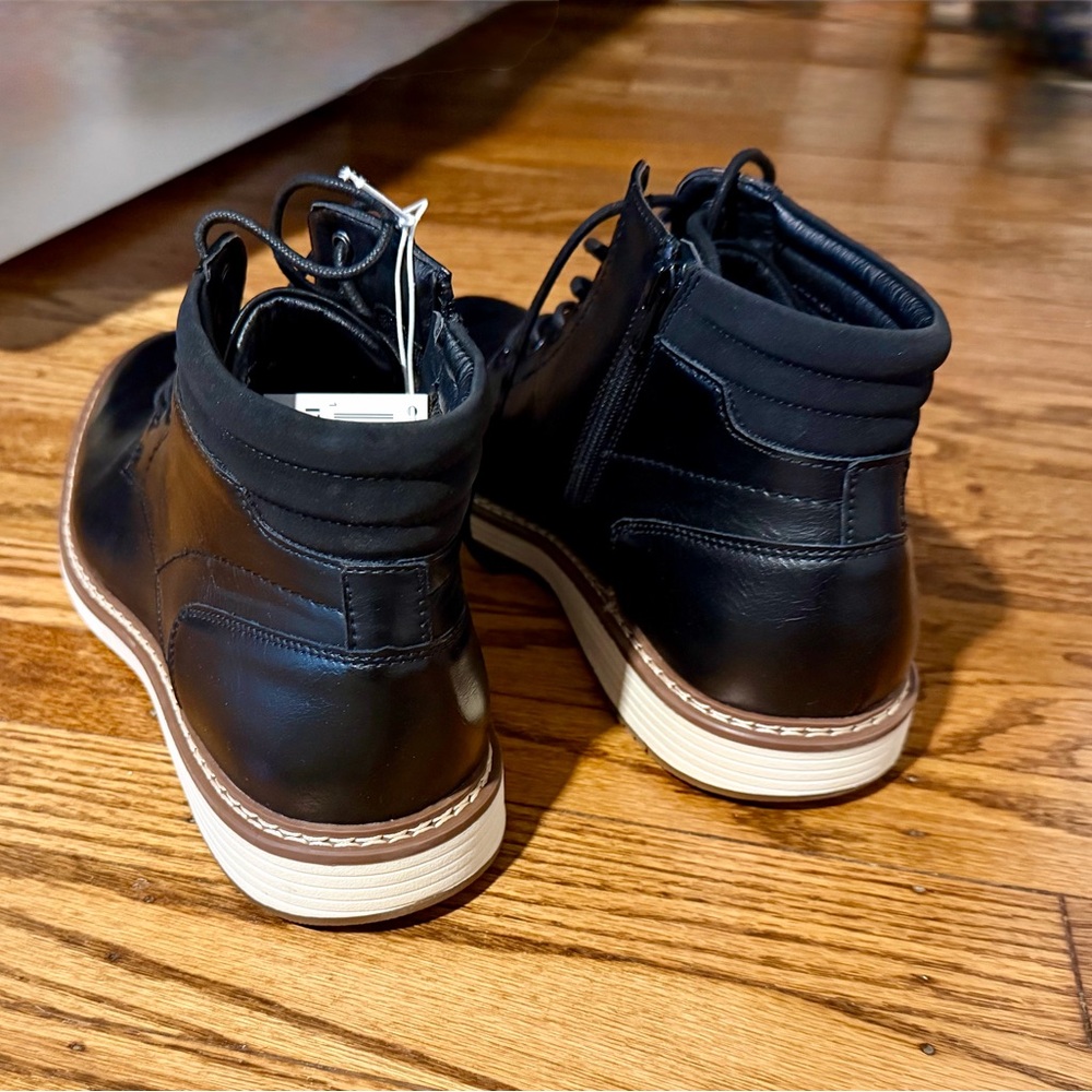 Steve Madden Men’s P-Jelen Black Boots - Picture 6 of 10